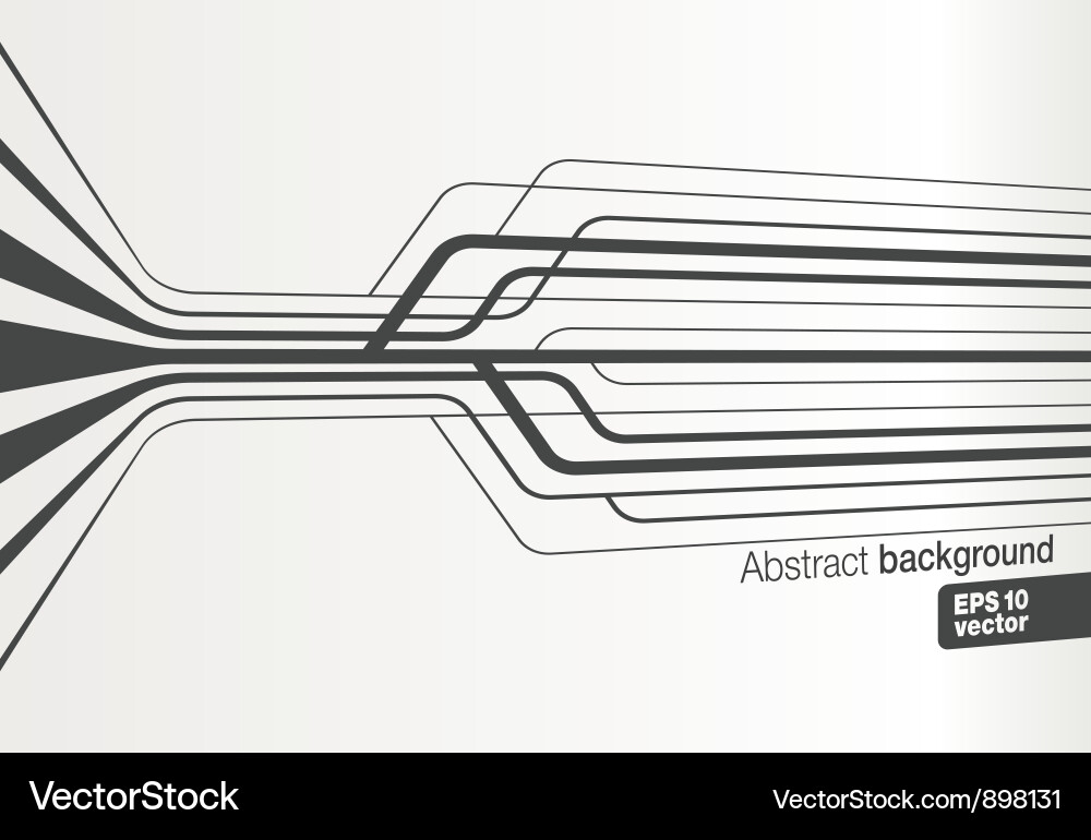 Abstract Circuit Lines Background vector image
