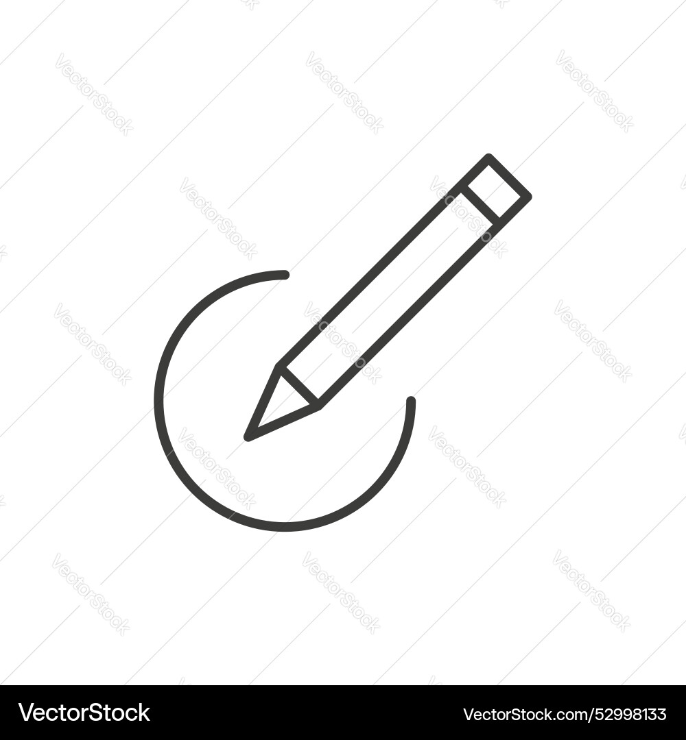Edit icon set document button draw notepad Vector Image