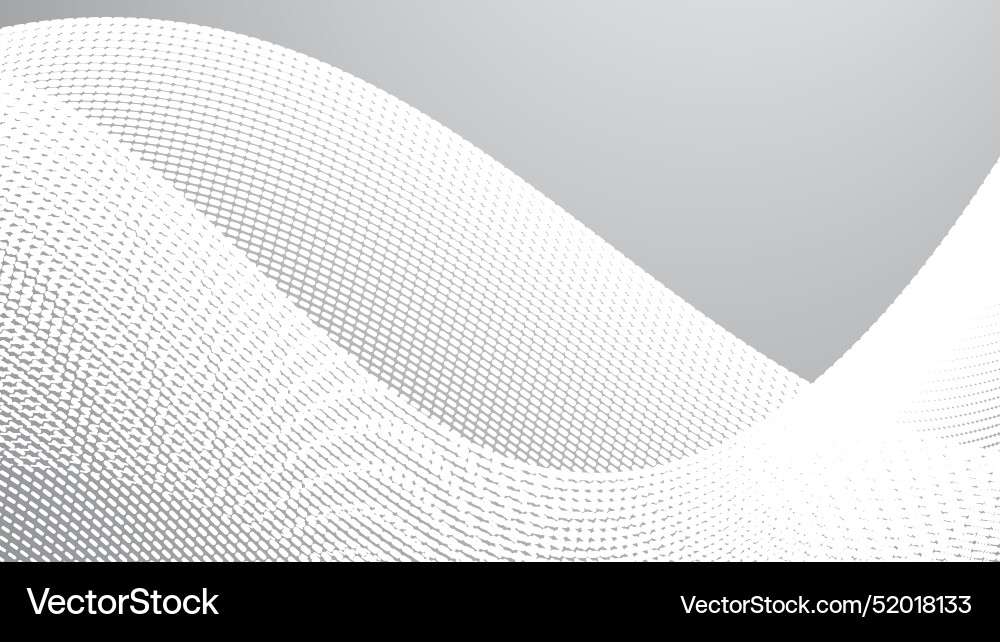 Grey halftone abstract background image Vector Image
