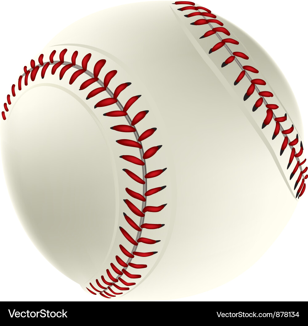 Baseball Ball Toss Vektorbild