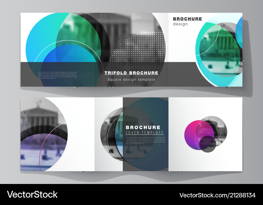 Minimal editable layout of two square Minimal editable layout of two square vector image
