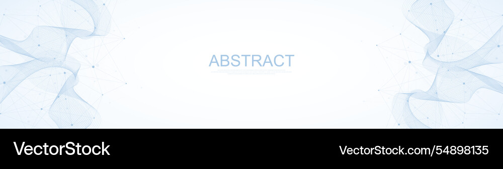 Abstract big data visualization digital network Abstract big data visualization digital network vector image