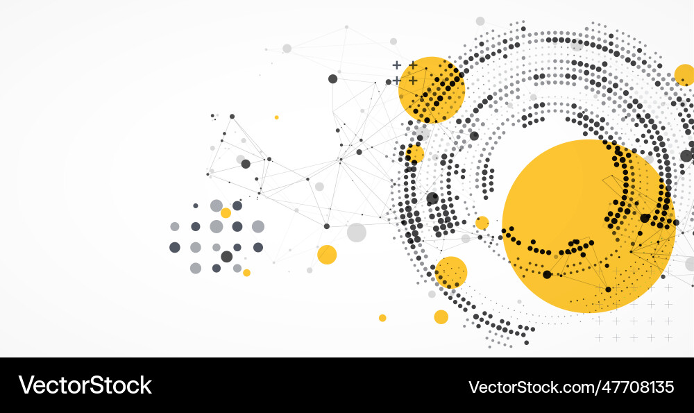 Halftone theme science abstract background Halftone theme science abstract background vector image