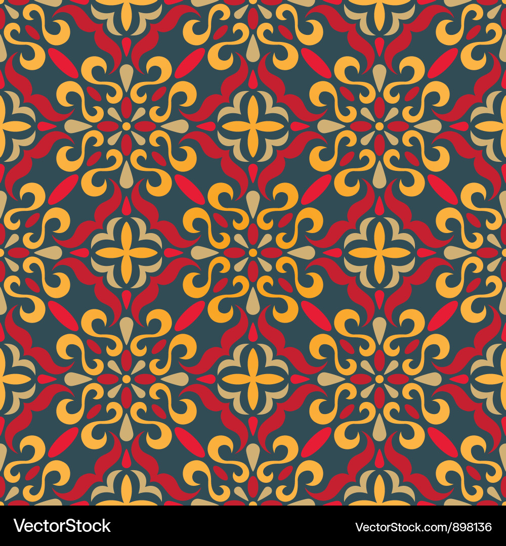 Traditional seamless pattern Royalty Free Vector Image