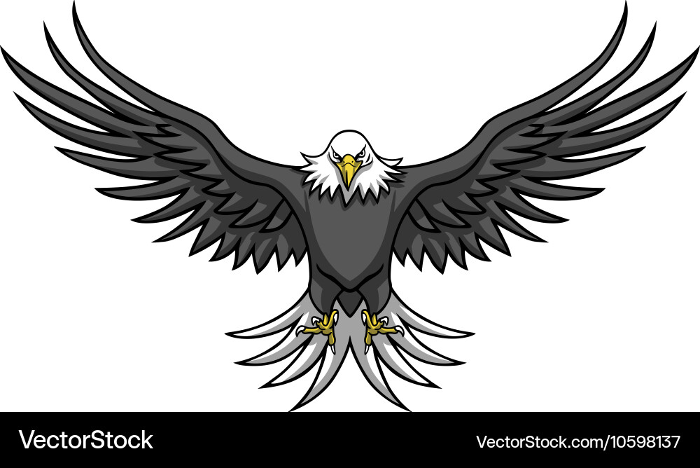 Powerful Eagle Mascot vector image