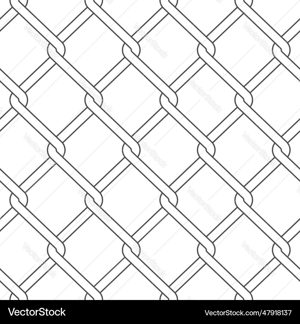 Seamless pattern with mesh netting vector image