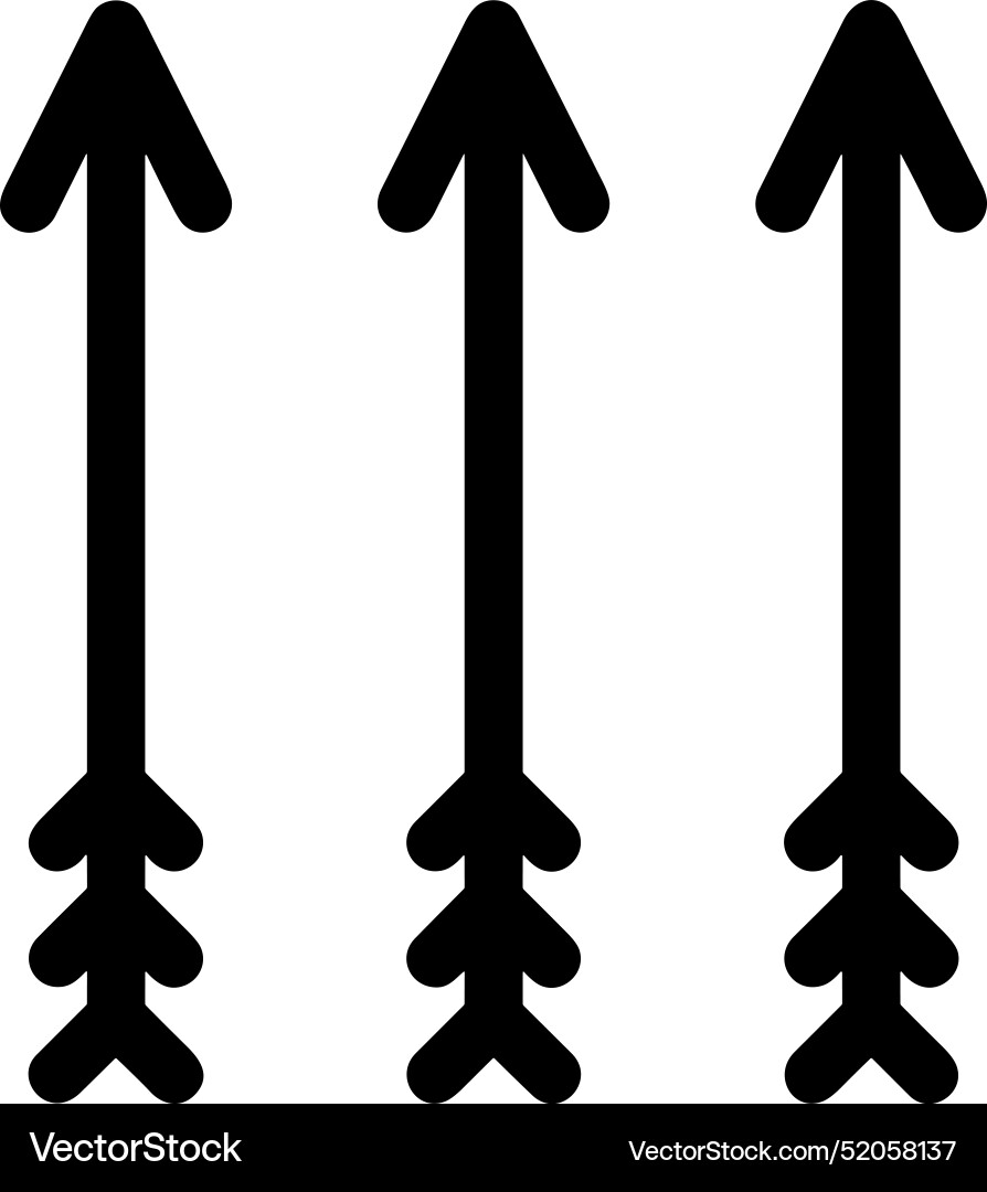 Upload outline icon symbol image Vector Image