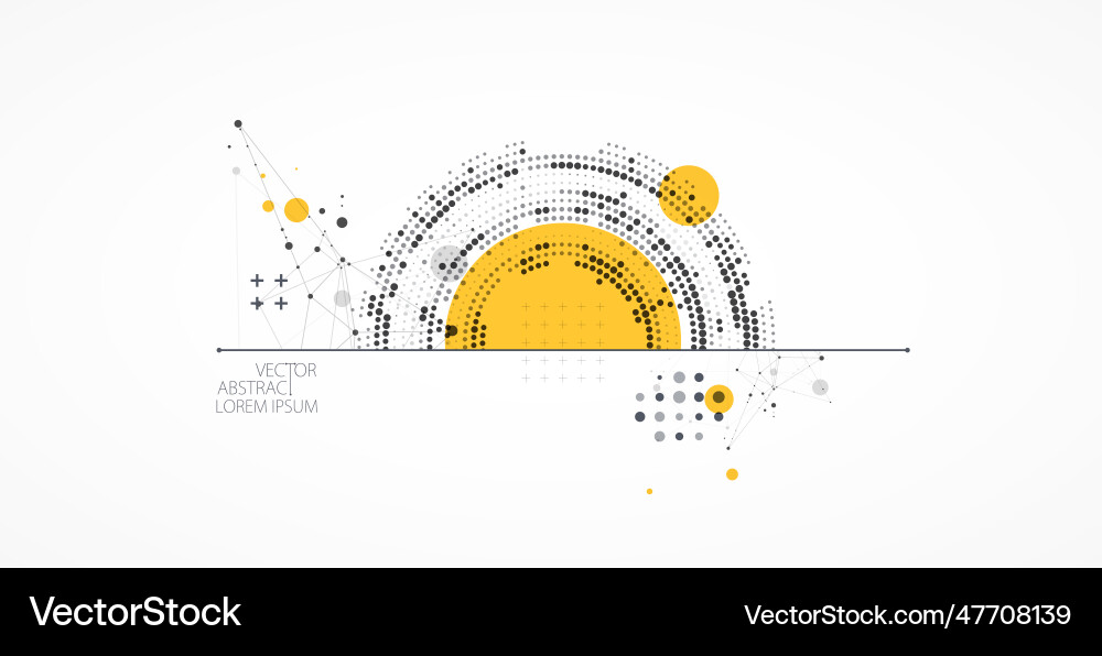 Halftone theme science abstract background Halftone theme science abstract background vector image