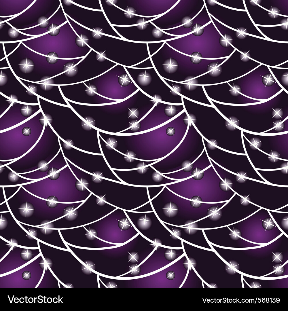 Seamless christmas background Vector Image