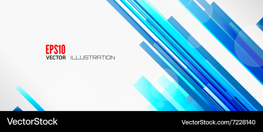 Abstract lines background with colored elements vector image
