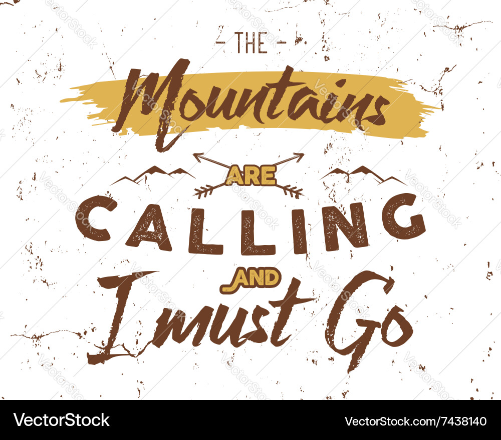 Outdoor inspiration background motivation Vector Image