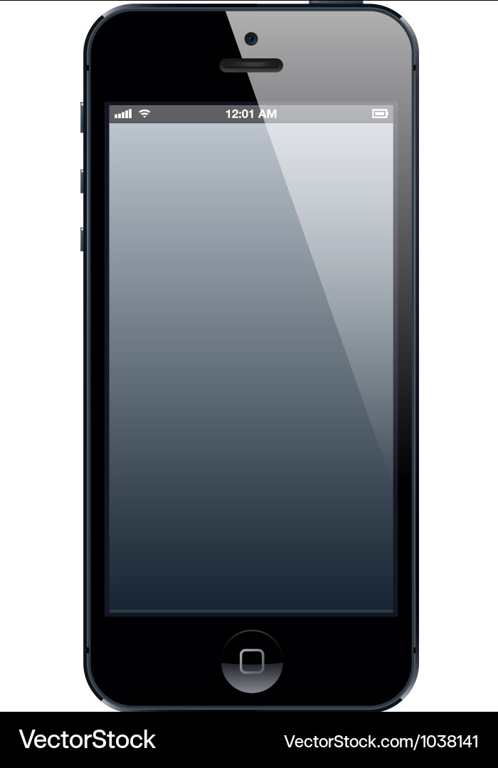 IPhone 5 Smartphone vector image