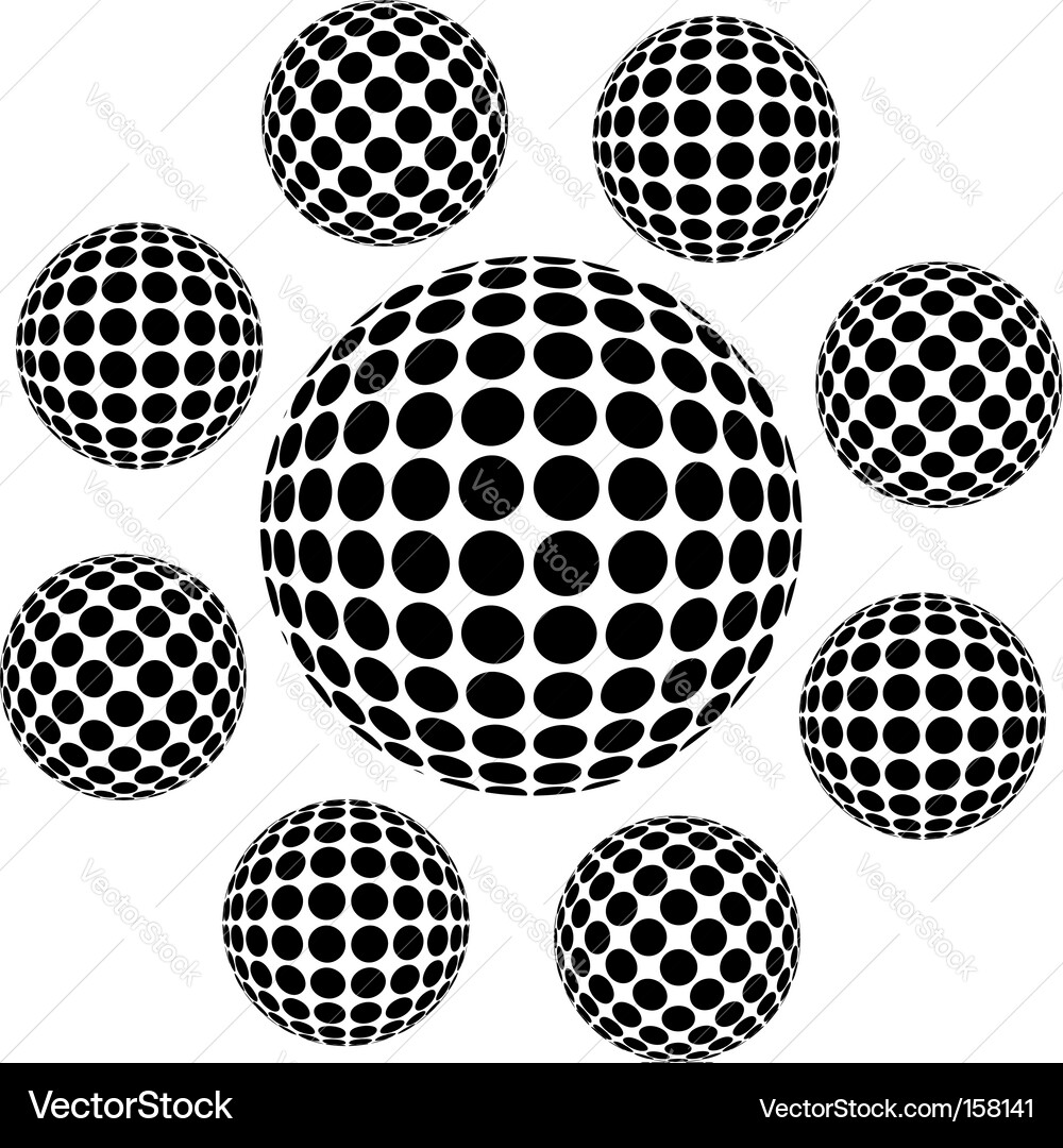 Wireframe Globe Network Vector Image