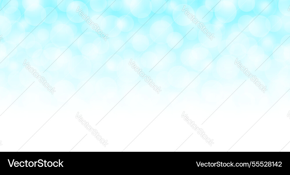 Light blue bokeh soft for background pastel Vector Image