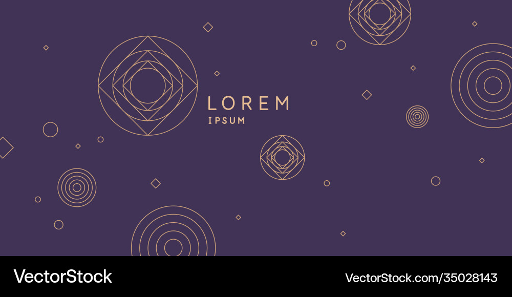 Abstract element with gold lines Abstract element with gold lines vector image