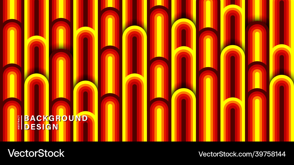 Abstract colorful rounded lines pattern Abstract colorful rounded lines pattern vector image