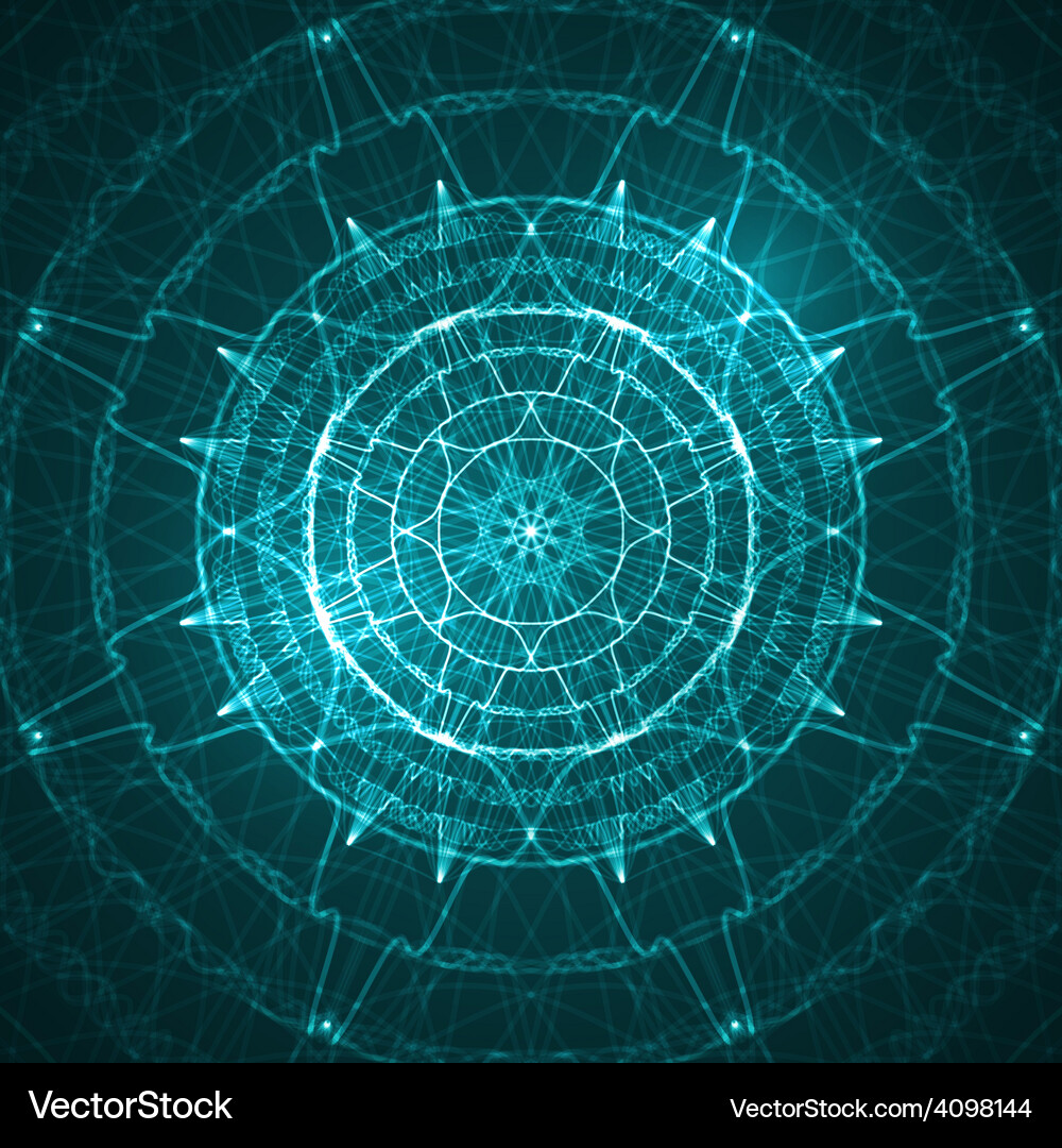 Abstract technological background Vector Image