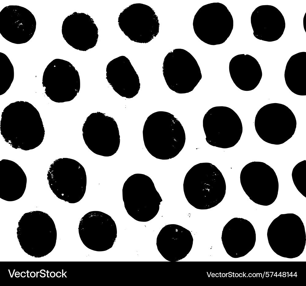 Ink dots pattern vector image