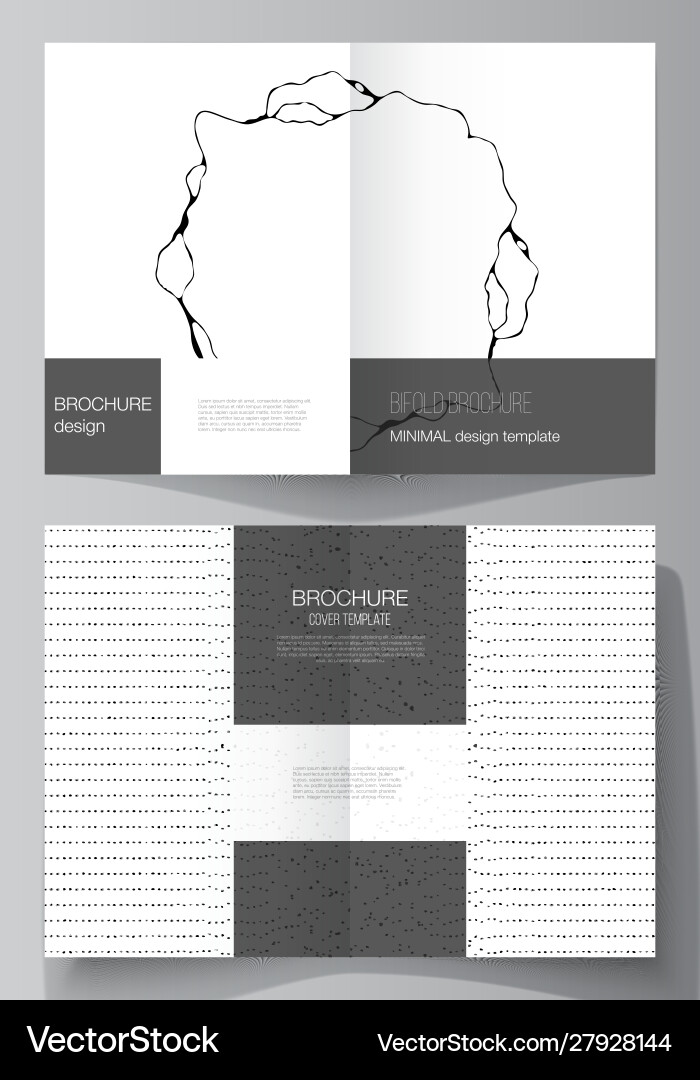 Layout two a4 format modern cover Layout two a4 format modern cover vector image