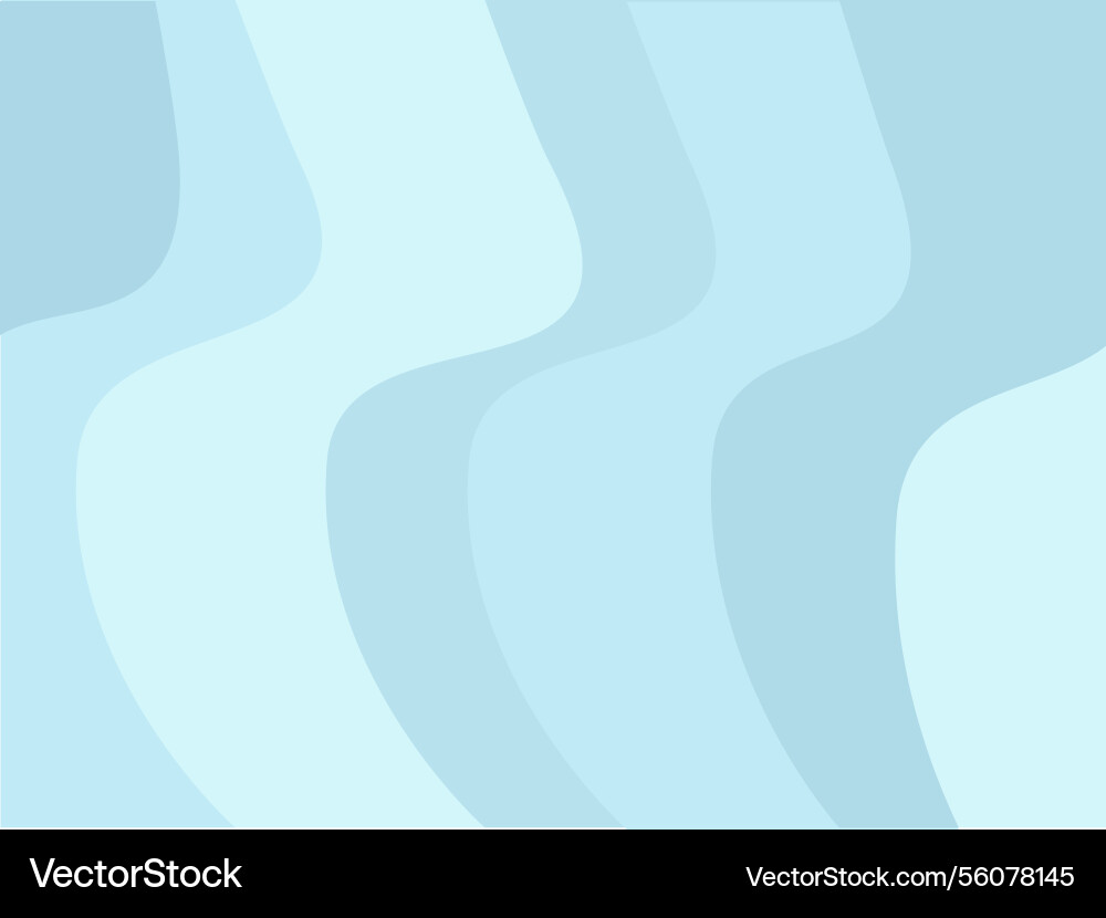 A soft abstract background with flowing shapes Vector Image