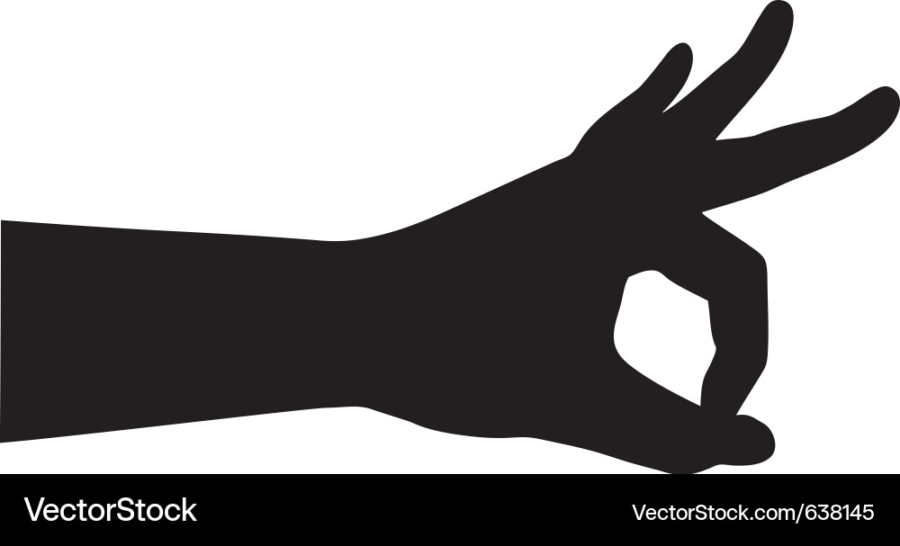 Hand Royalty Free Vector Image - VectorStock