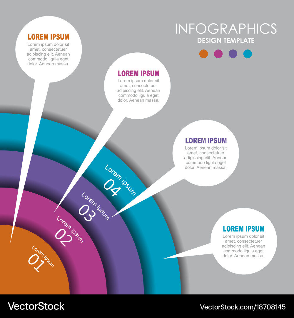 Infographic template can be used for workflow Vector Image