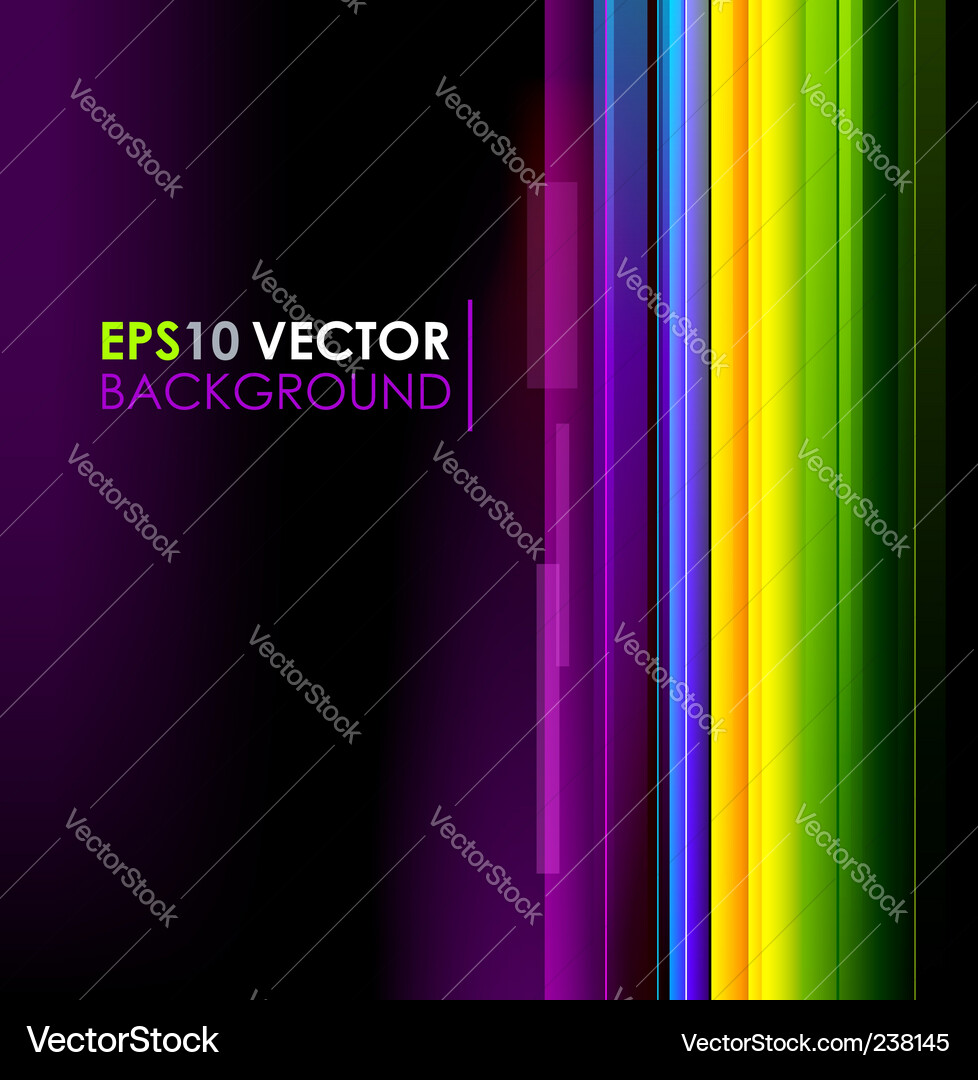 Vibrant Gradient Background Vector Image