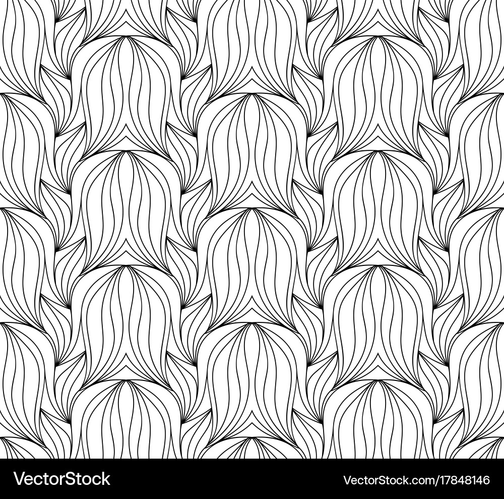 Abstract Line Pattern vector image