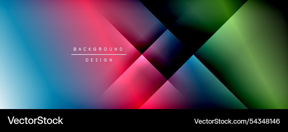Colorful gradient with lines made of shadow Vector Image