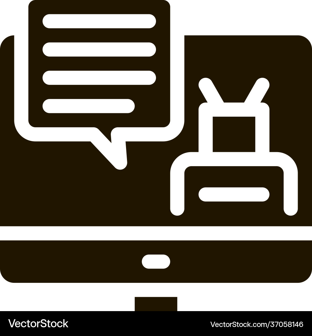 Robotic Process Automation (RPA) Icon Vector Image