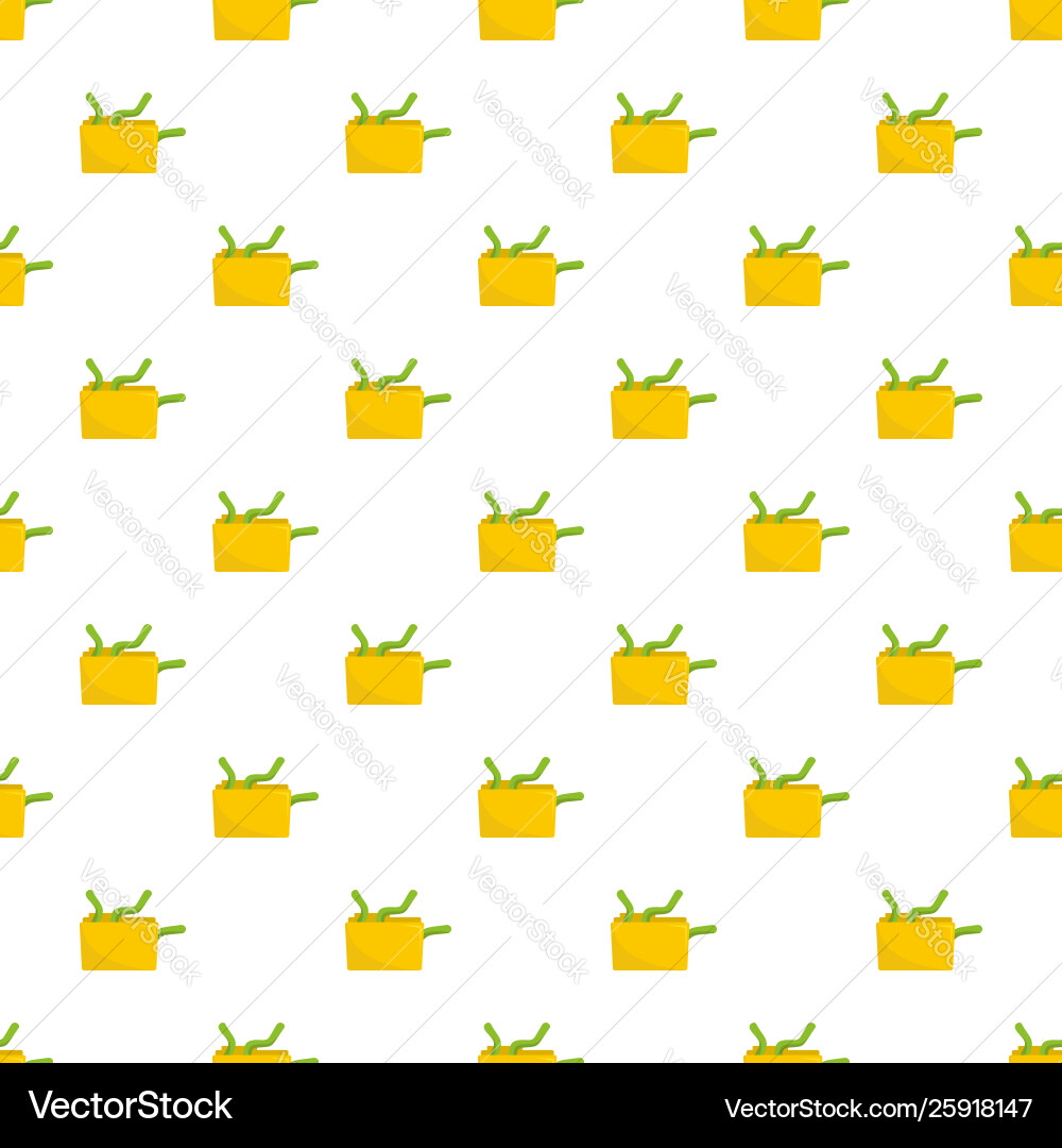Worm in file pattern seamless Worm in file pattern seamless vector image