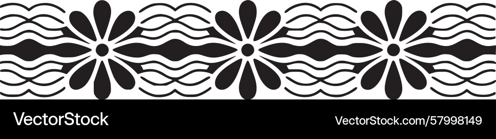Abstract Wave Pattern Vector Image