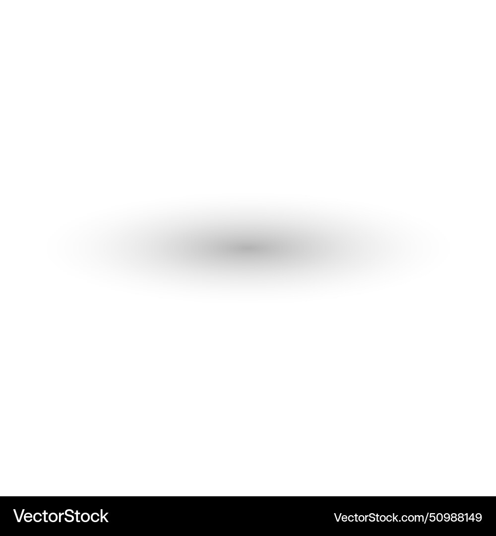 Drop point shadow of an object suitable vector image