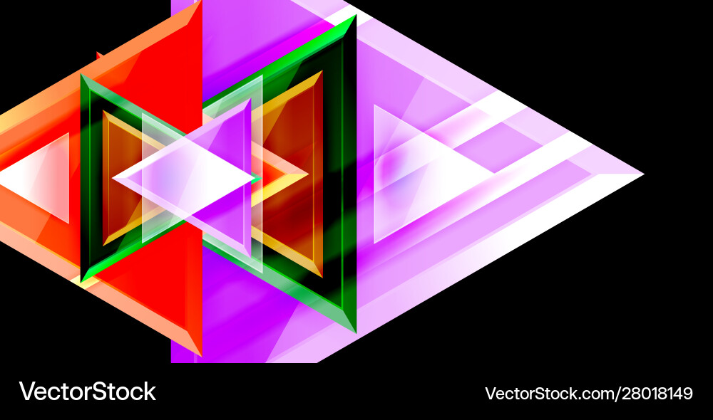 Triangle abstract background Triangle abstract background vector image