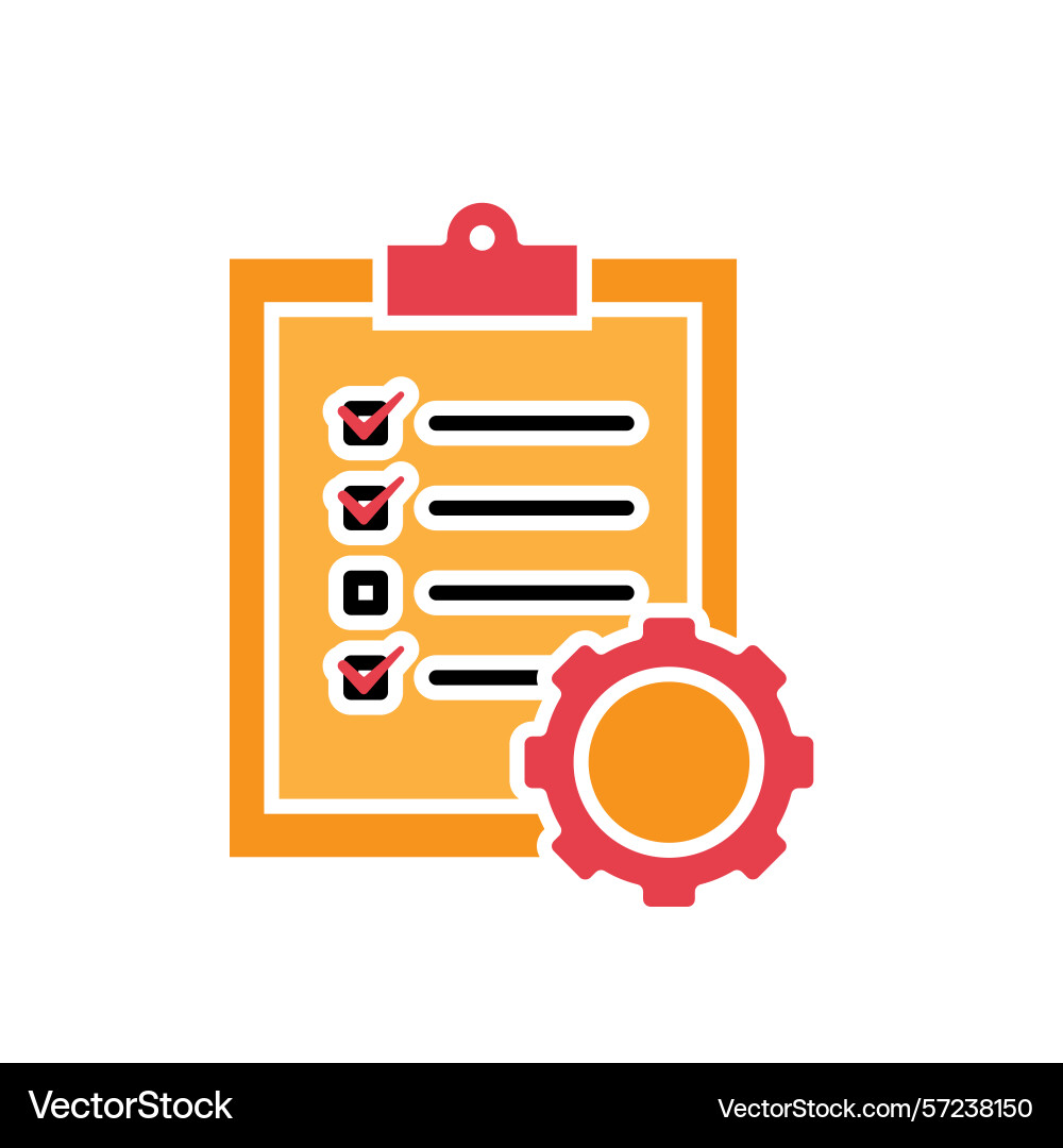 Optimization icon workflow process Optimization icon workflow process vector image