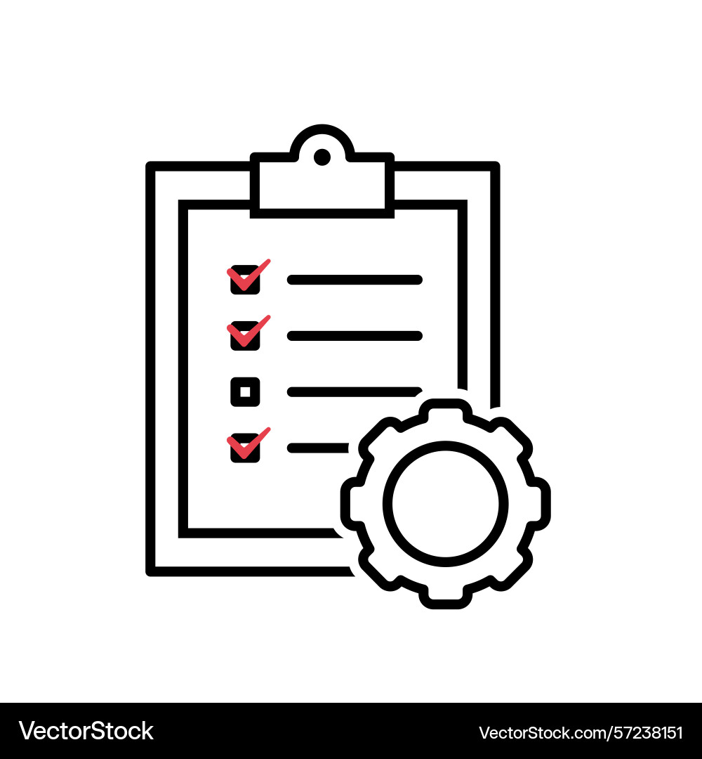Optimization icon workflow process Optimization icon workflow process vector image