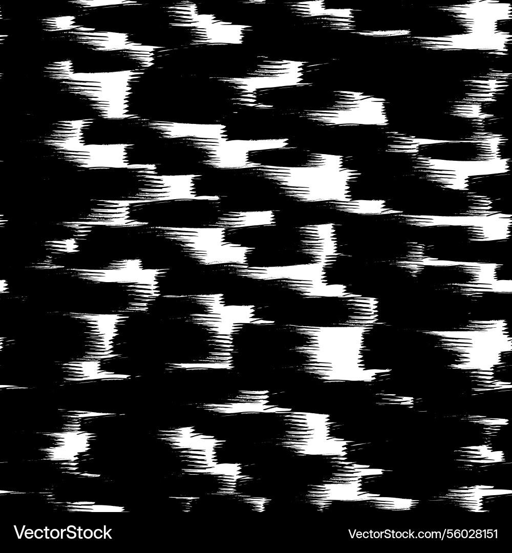 Seamless pattern with hand drawn scribble smears Vector Image