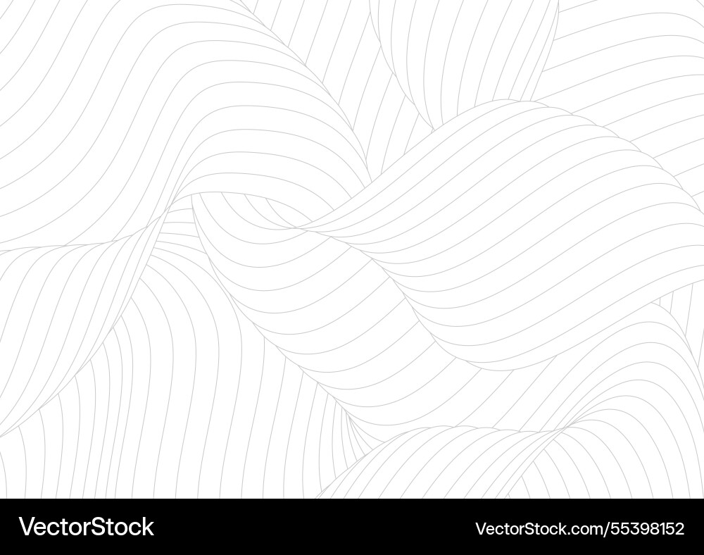 Linear composition layout for the design vector image