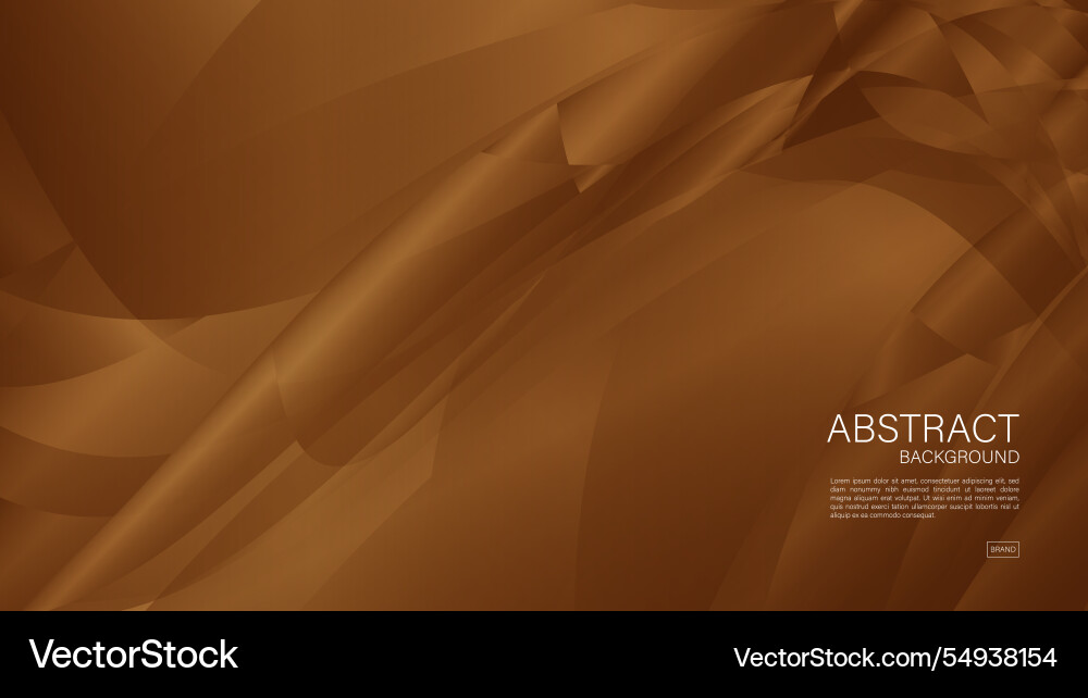 Brown abstract background wave graphic geometric Vector Image