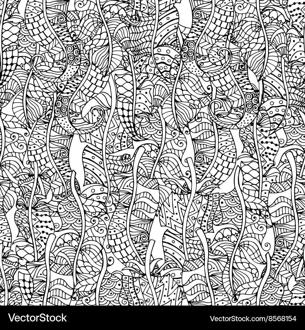 Feathers seamless pattern Vector Image