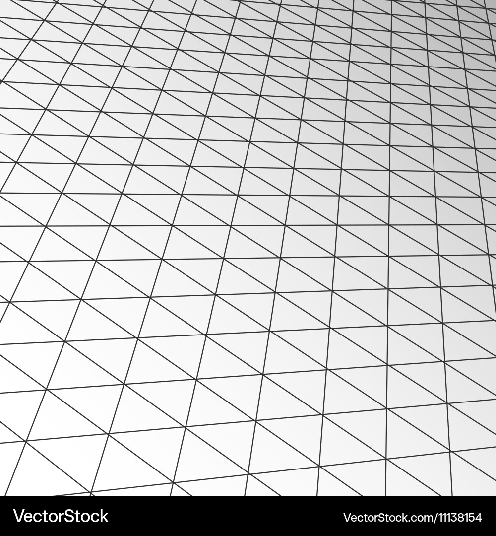 Geometric Grid Pattern vector image