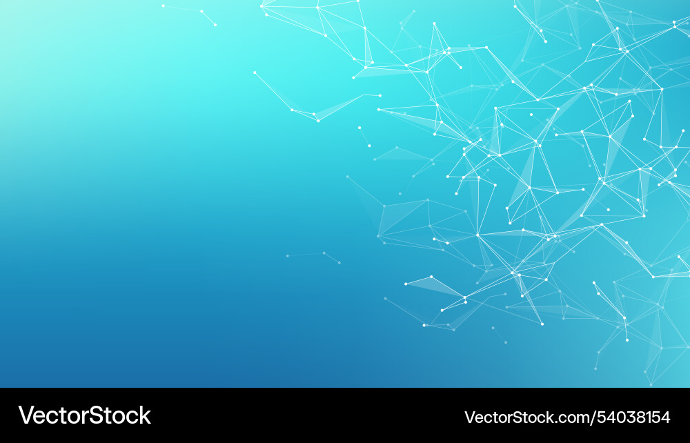 Global network connection banner design template Global network connection banner design template vector image