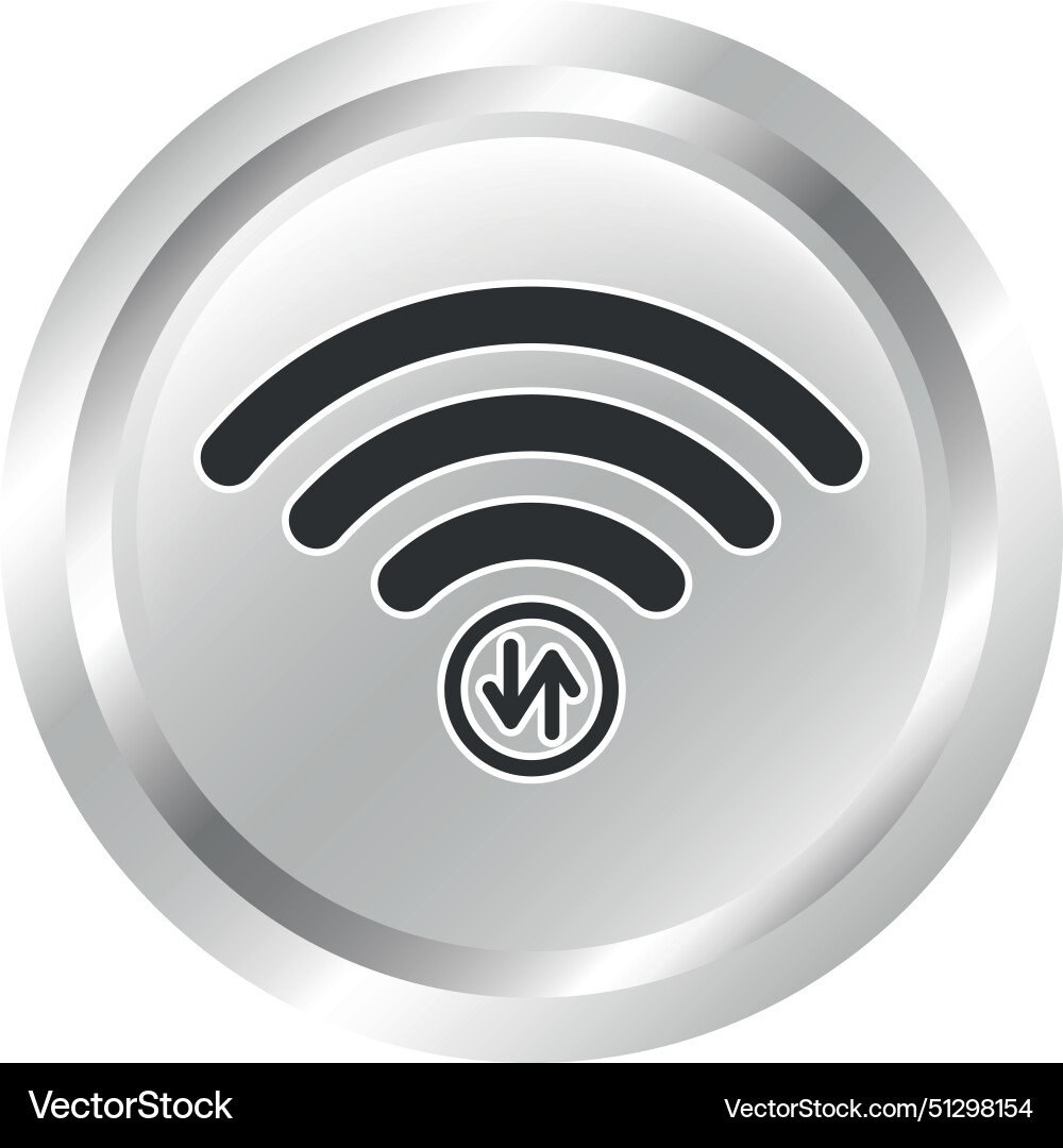 Wifi status icon Vector Image