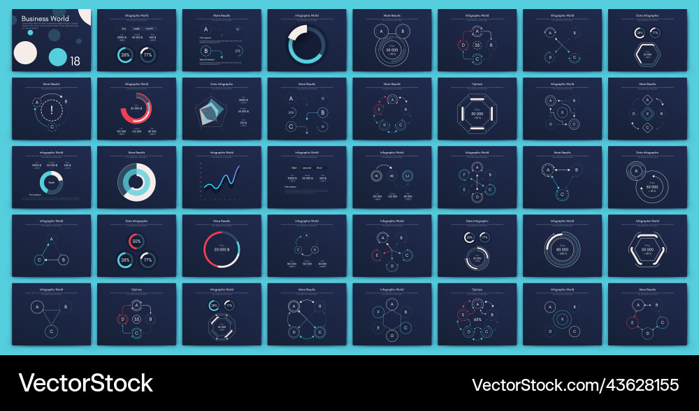 Graphics infographics with mobile phone template Vector Image