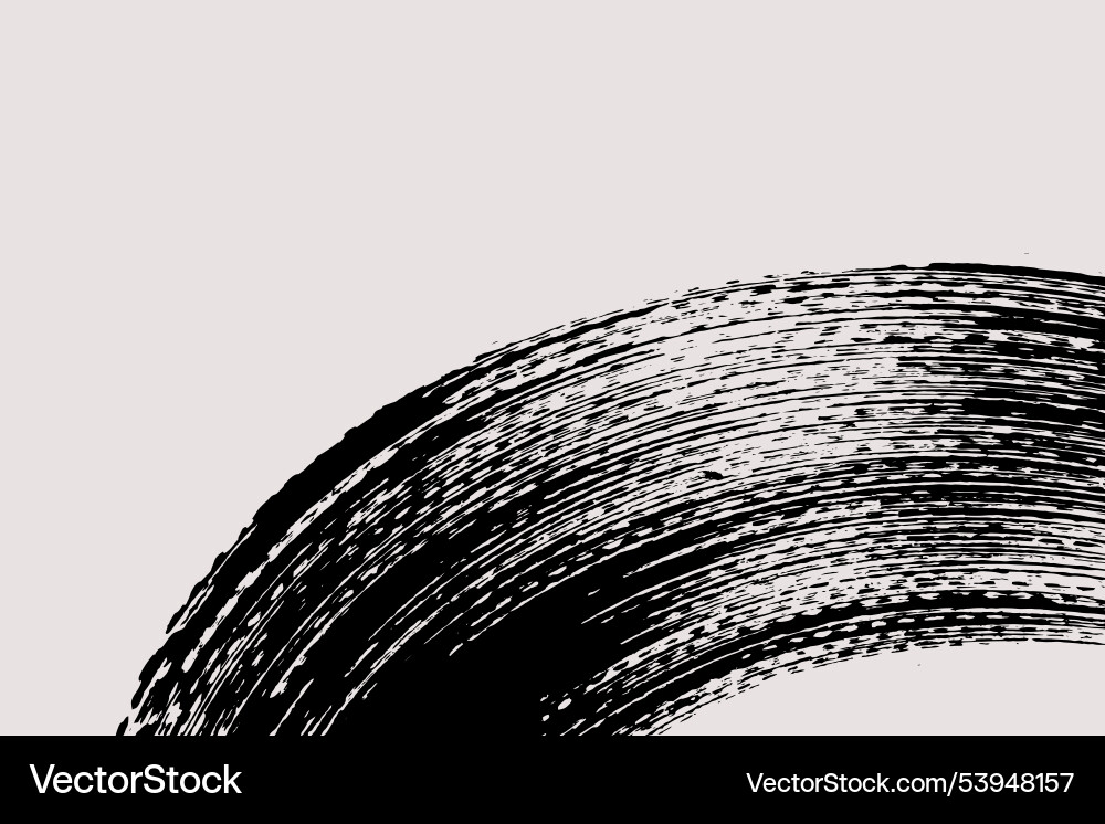 Abstract brush background copy space for text Vector Image