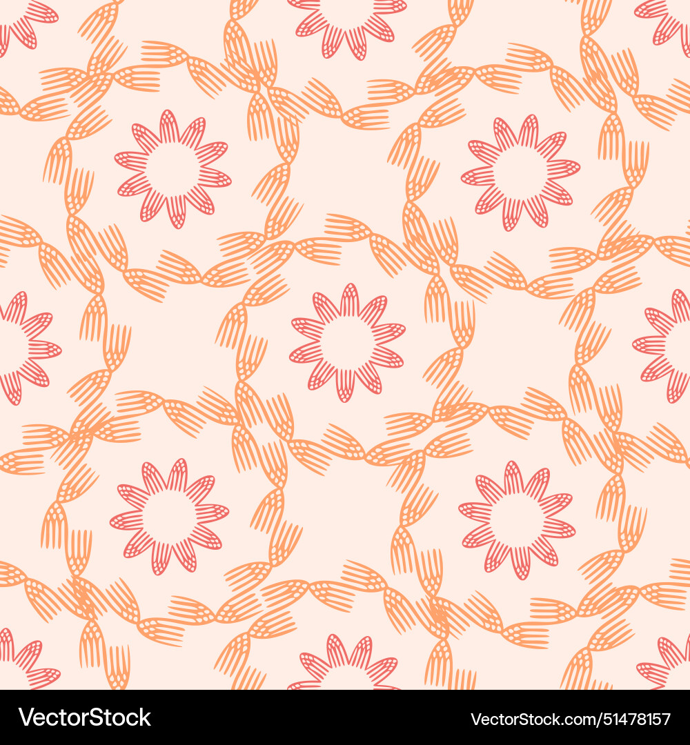 Peach fuzz botanical texture background Peach fuzz botanical texture background vector image