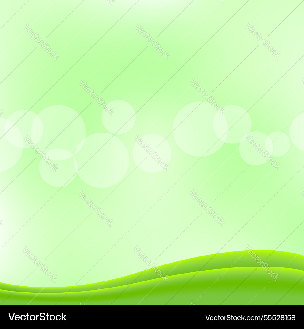 Bokeh soft green for background banner and copy Bokeh soft green for background banner and copy vector image