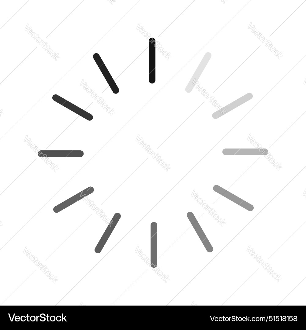 Loading icon Royalty Free Vector Image - VectorStock