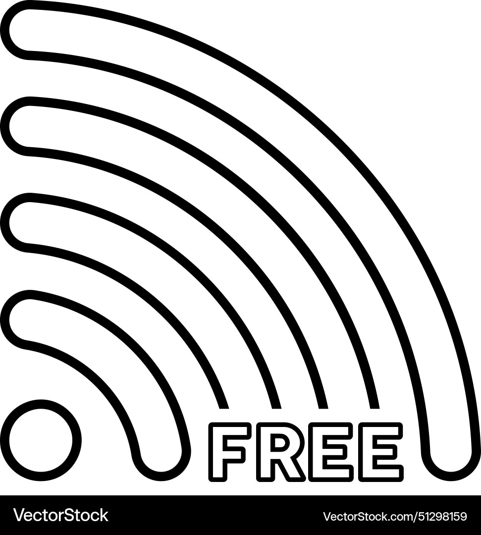Wifi status icon Vector Image