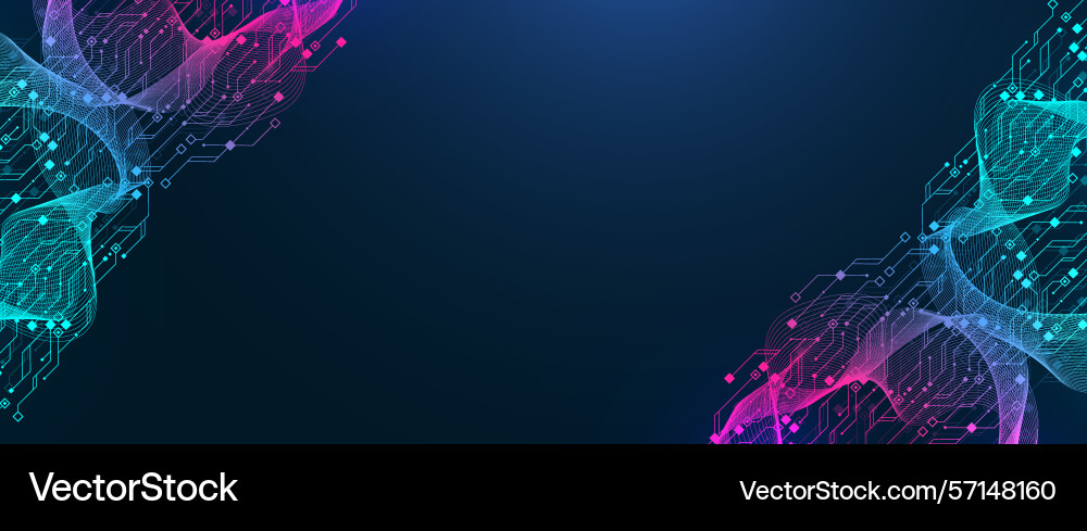 Artificial intelligence or machine learning Artificial intelligence or machine learning vector image